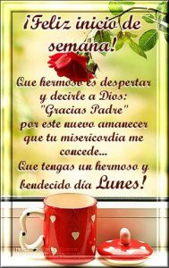 Feliz Lunes Con Rosas