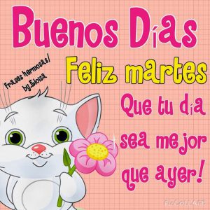 Feliz Martes Amor Mio para celular