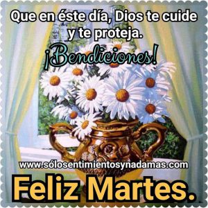 Feliz martes buenos días para WhatsApp gratis para celular