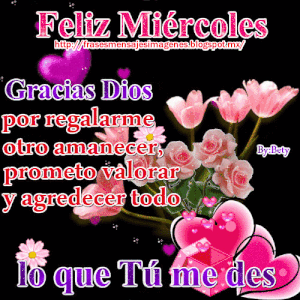 Feliz miércoles buen día gif animadas