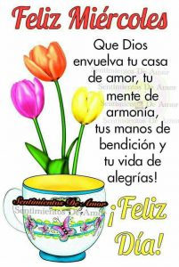 Feliz Miercoles Mi Vida para celular