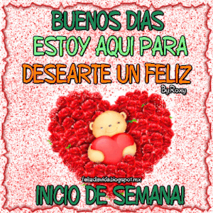 Feliz y exitoso inicio de semana para WhatsApp celular