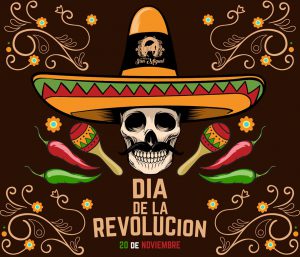 Feliz día de la Revolución Mexicana