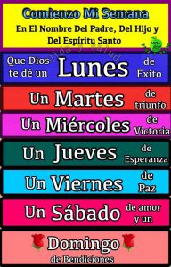 Frases cortas de inicio de semana