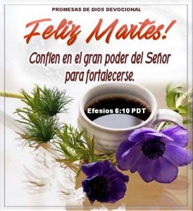Frases De Buenos Dias Feliz Martes para celular