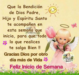 Frases lindas de inicio de semana