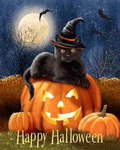 Imágenes de halloween animadas para colorear