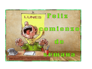 Imágenes de inicio de la semana para WhatsApp celular