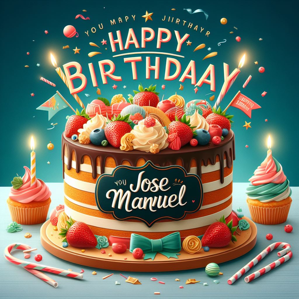 Jose Manuel 1 - Feliz Cumpleaños Jose Manuel