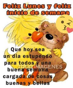 Lindo inicio de semana amor para WhatsApp celular