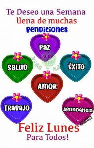 Mensajes De Feliz Bendecido Lunes