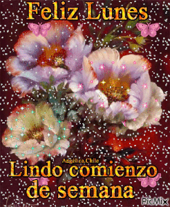 Mensajes de feliz lunes con rosas para celular