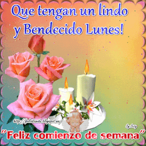 Mensajes de feliz lunes rosas para celular