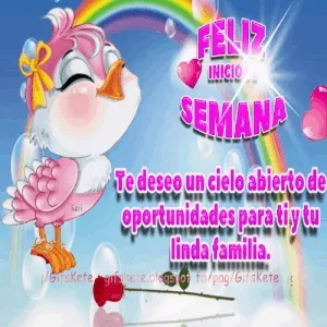 Muy feliz lunes