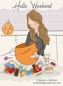 dibujos animados de halloween para celular