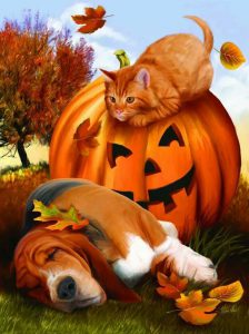 dibujos de calabazas animadas para celular