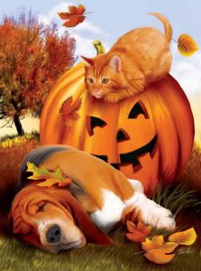 Dibujos de halloween para niñas para celular