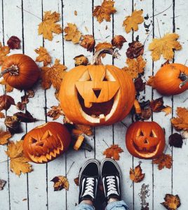 dibujos en calabazas para celular