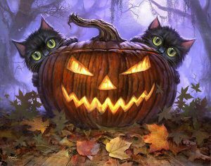 dibujos para colorear de halloween infantiles para celular