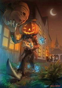 dibujos para pintar halloween para celular