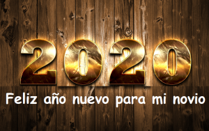 Feliz año nuevo para mi novio