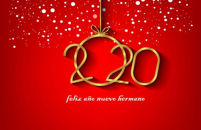 feliz año nuevo hermano