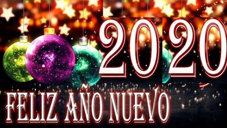 feliz navidad y año nuevo 2020