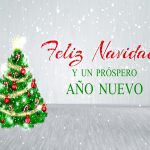 feliz navidad y prospero año nuevo