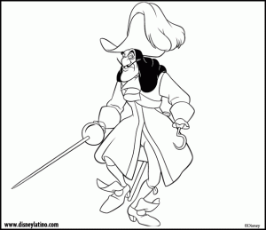 Dibujos para colorear capitan