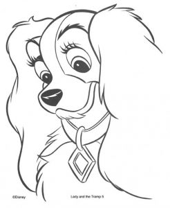 Dibujos Para Colorear Cara Dama