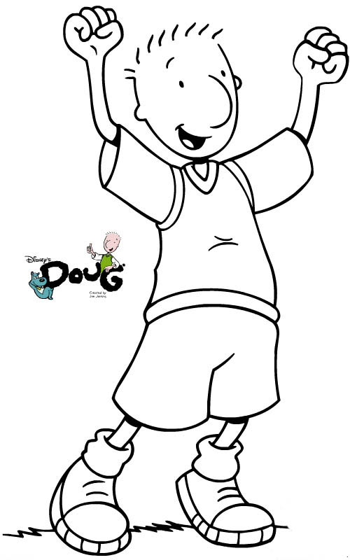 Dibujos Para Colorear Doug - Dibujos Para Colorear Doug