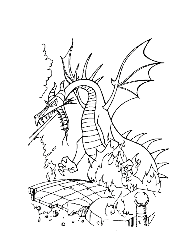 Dibujos Para Colorear Dragon - Dibujos Para Colorear Dragon