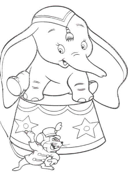 Dibujos Para Colorear Dumbo Y Raton - Dibujos Para Colorear Dumbo Y Raton