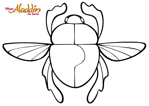 Dibujos Para Colorear Escarabajo - Dibujos Para Colorear Escarabajo