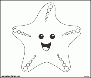 Dibujos para colorear estrella