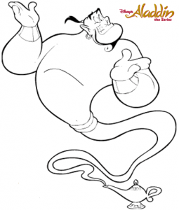 Dibujos Para Colorear Genio