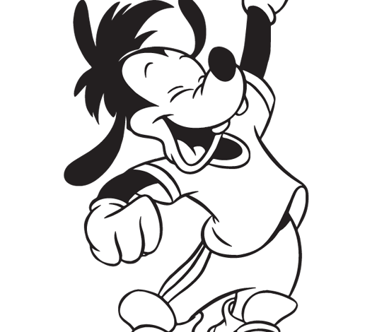goof troop coloring pages
