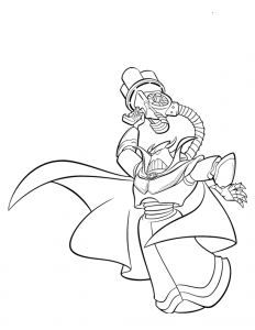 Dibujos Para Colorear Malo Con Pistola