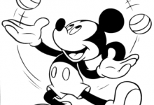 Photo of Dibujos Para Colorear Mickey Malabarista