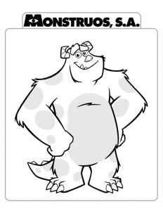 Dibujos Para Colorear Monstruo