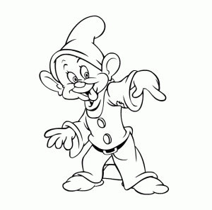 Dibujos para colorear mudito