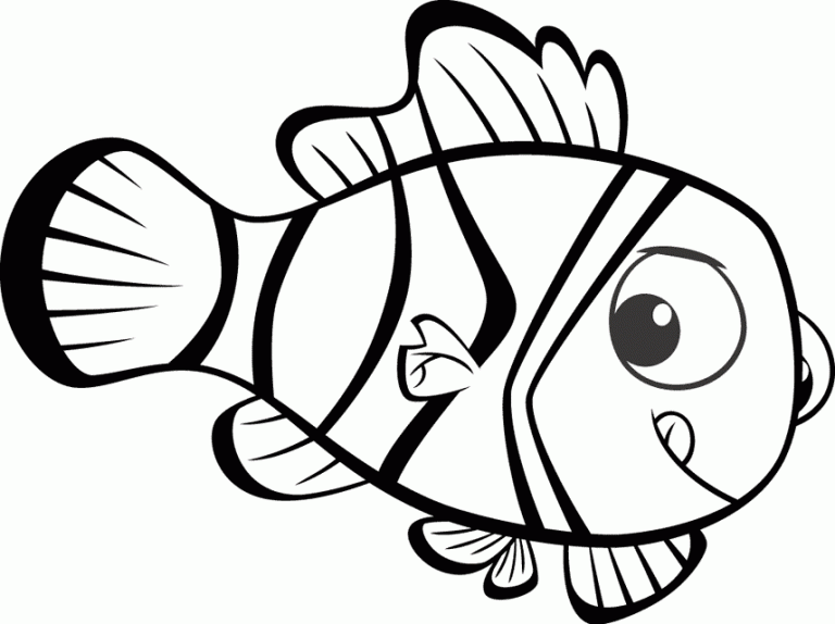 Dibujos Para Colorear Pez