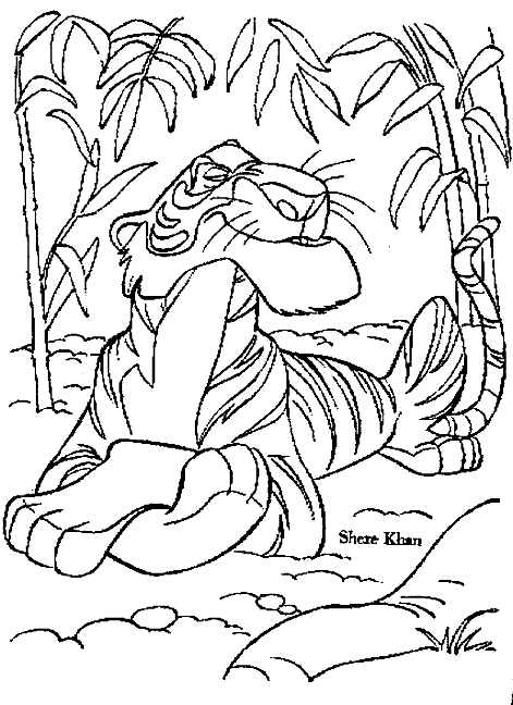 Dibujos Para Colorear Tigre - Dibujos Para Colorear Tigre