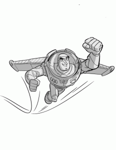 Dibujos para colorear volando