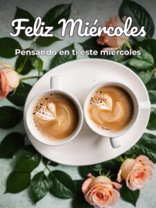 Buen día mi amor feliz miércoles para Facebook gratis