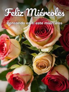 Buen día mi amor feliz miércoles para WhatsApp gratis
