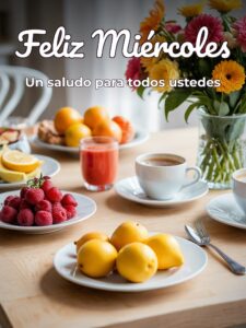 Buenos días amigos feliz miércoles