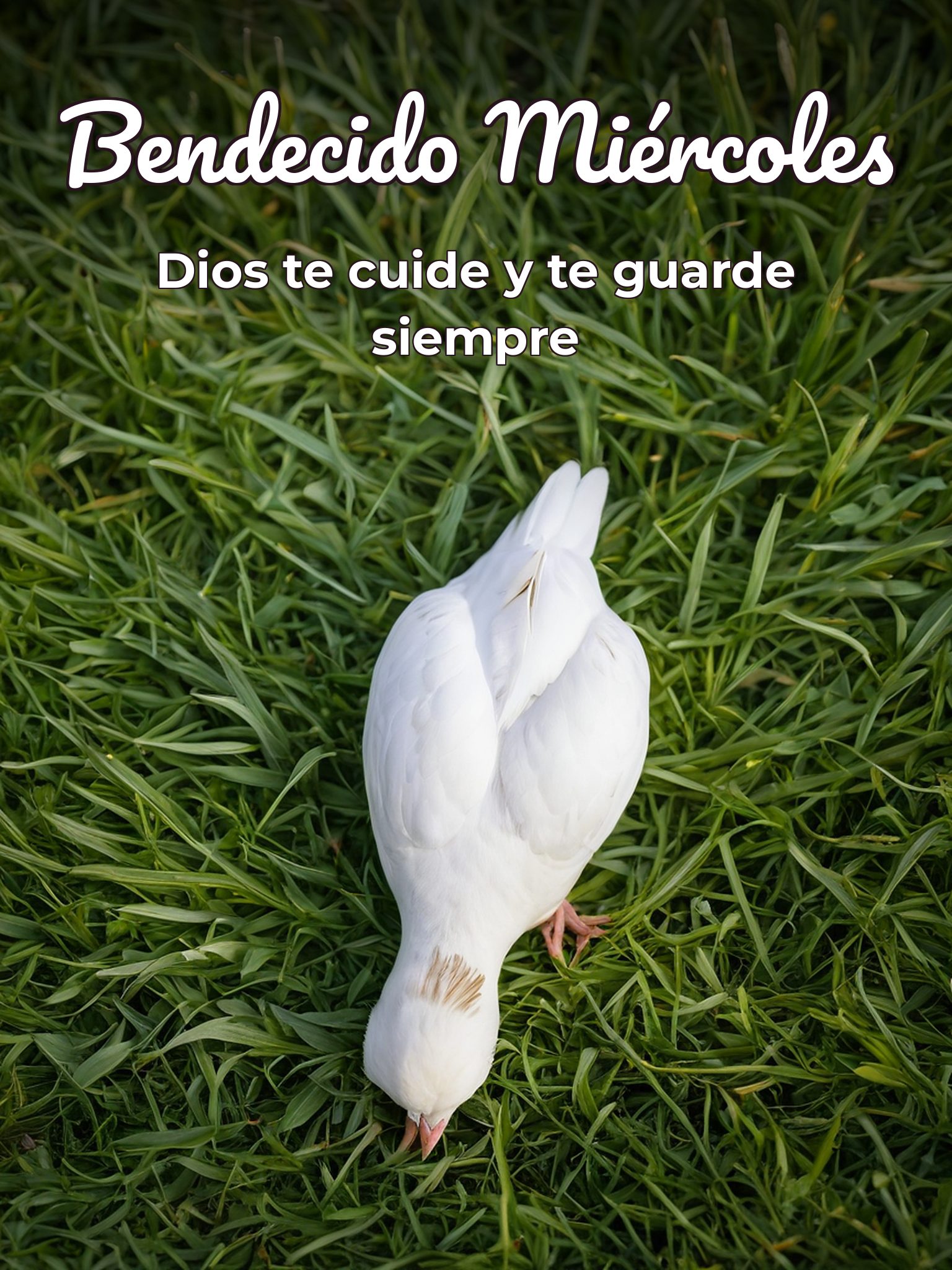 Buenos días feliz miércoles bendiciones