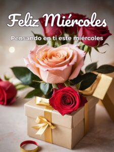 Buenos días mi amor feliz miércoles