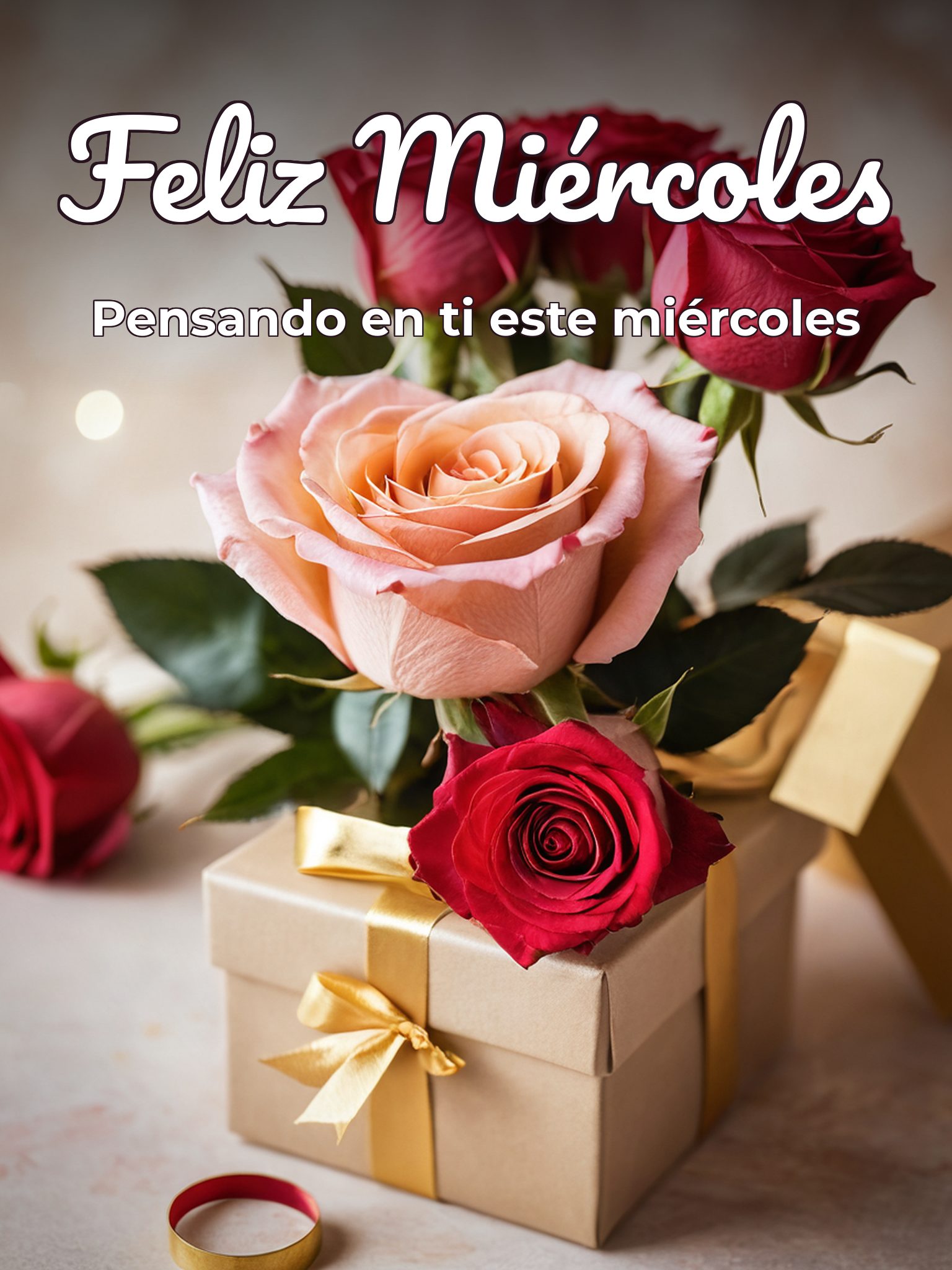 Buenos días mi amor feliz miércoles